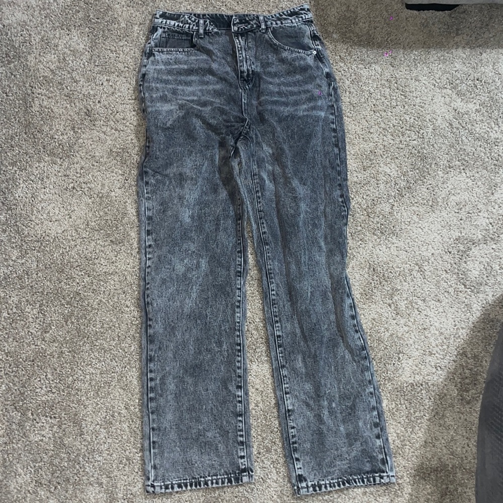 90s grey wash jeans